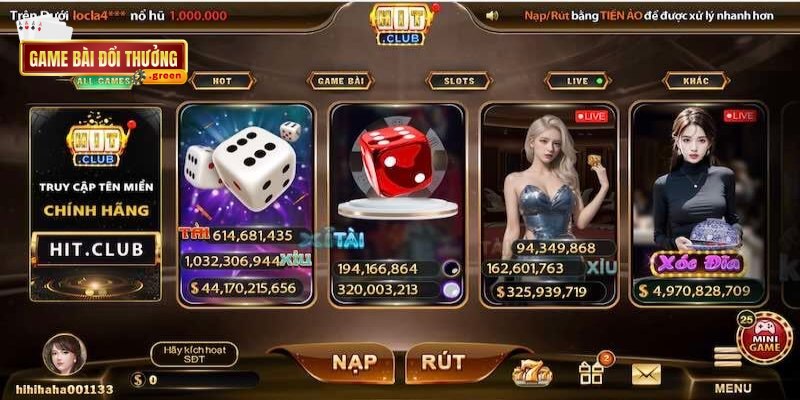 Cổng game Hitclub đạt hơn 5 triệu hội viên sau nhiều năm phát triển