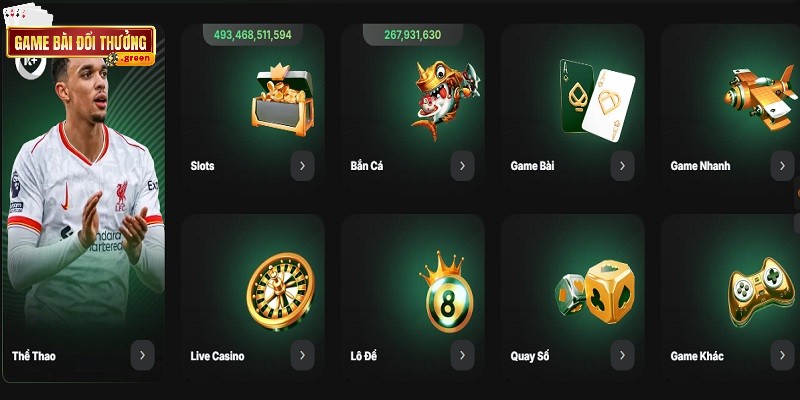 Kho trò chơi đa dạng tại 86Bet
