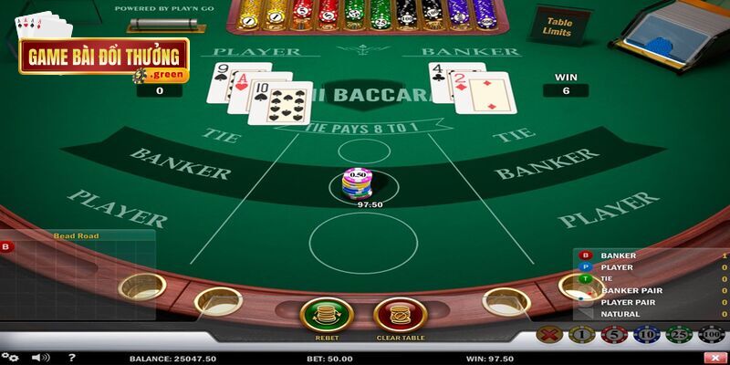Nên ưu tiên lựa chọn cửa cược Player và Banker để dễ dàng giành được chiến thắng